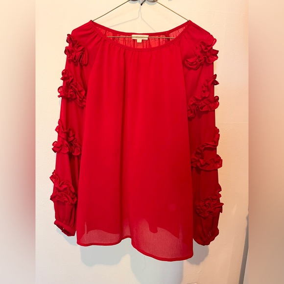 Red Blouse - Picture 3 of 5